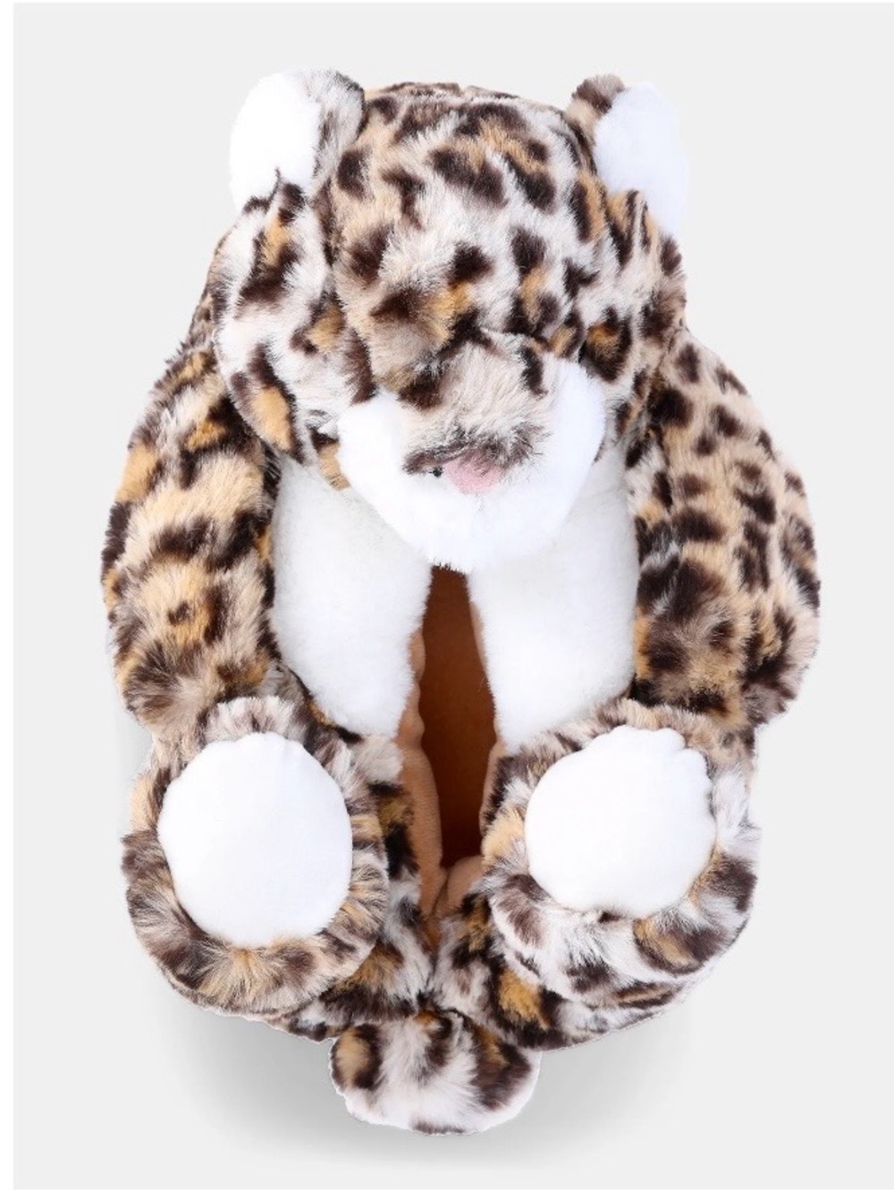 Feetmoji Women's Cheetah Cozy Lounge Slip-On Slippers Size 7/8